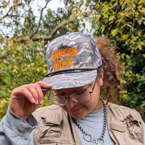 90s Camo Trucker Hat